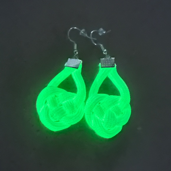 Hand Crafted Jewelry - New Handmade and Unique Glow in the Dark Earrings